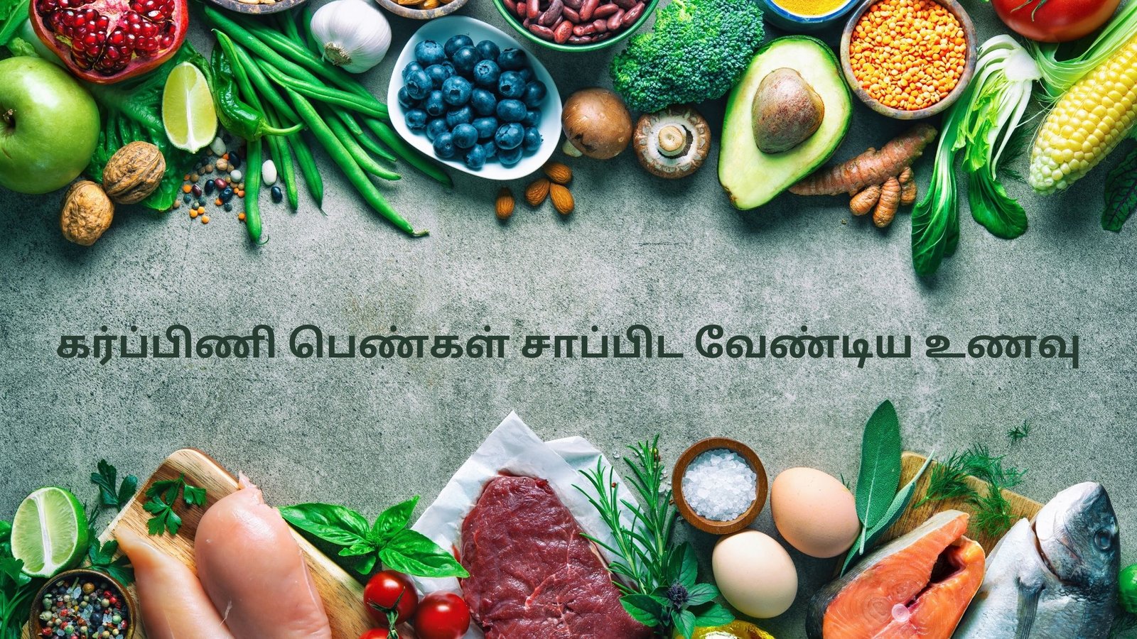 Healthy pregnancy foods