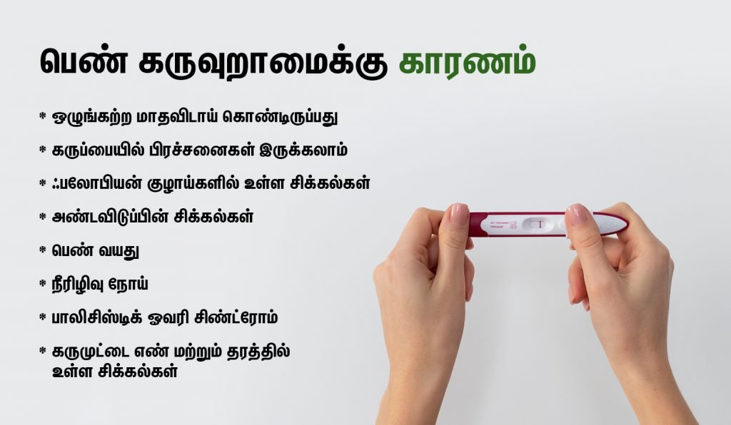 பெண் கருவுறாமைக்கான (Female Infertility in tamil) காரணங்கள் மற்றும் சிகிச்சைகள்! 3 female infertility reasons