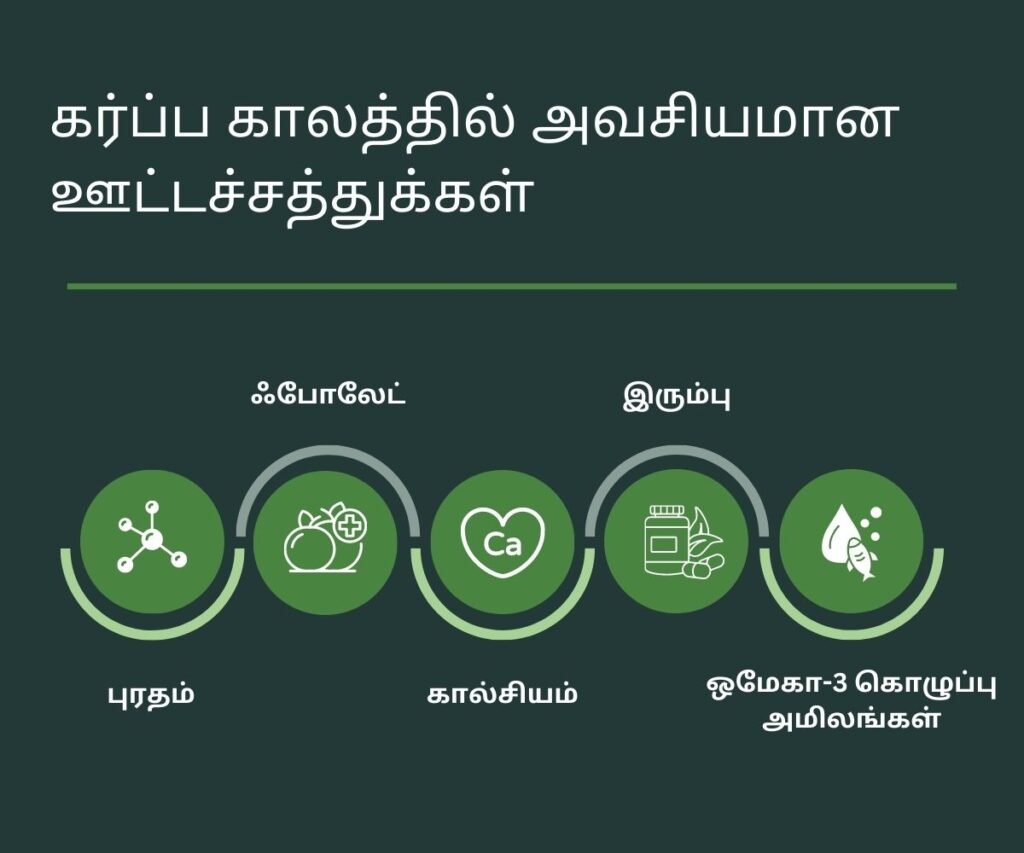 ஆரோக்கியமான குழந்தைக்கு கர்ப்ப காலத்தில் சாப்பிட வேண்டிய உணவு! 2 Essential nutrients for a healthy pregnancy